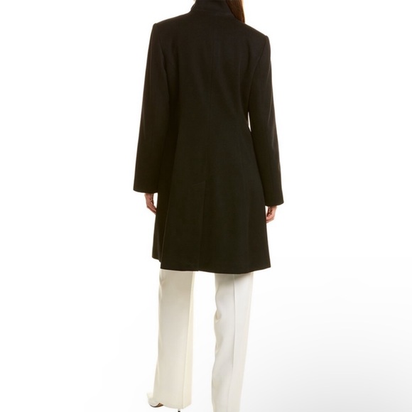 Sofia Cashmere Funnel Neck Coat - Picture 4 of 9